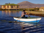 Uros-Siedlung auf dem Titicacasee