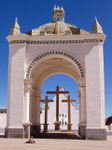 Basilica in Copacabana, Bolivien