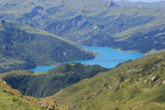 Lac du barrage de Roselend