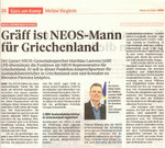 Artikel in den NÖN Horn (Woche 15)