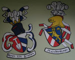 Matthias Laurenz Gräff, Sujet Heraldik. Ansicht der Wappen Von Graben und Meinhardiner