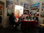 Philipp Jauernik, Hannes Swoboda, Emil Brix, Eric Frey 
