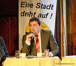 Pressestunde in Korneuburg mit den Spitzenkandidaten für die Gemeinderatswahl