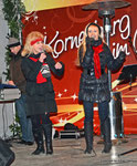 Gospelduo Joy am Korneuburger Adventmarkt