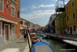 Insel Burano bei Venedig