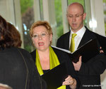 Auftritt der Chorvereinigung Pro Musica in der Klinik Bad Pirawarth