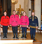 Bolschoi Don Kosaken in der Stadtparrkirche in Korneuburg