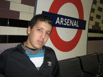 Europ'Tour Londres - Subway gare d'Arsenal