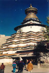 les 4 terrasses (et 200 chapelles) du Kumbum de Gyantsé