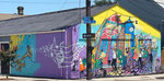 Second Line Festival Mural Music Mural New Orleans