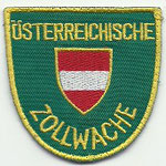 BORDER POLICE PATCH WORN TO 1996