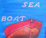 Abstract_ Boat Sea © Pepponi Art