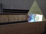 m Grossen zum Kleinen, Holzmodell des Ausstellungsraums M:1:15 | Video I did it