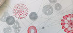 Detail Zeichenrolle work in progress | 150 x ...... cm | Graphit, Buntstift , Collage auf Papierrolle |2023