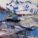 "Murnau im Blauen Land", 30x30, 2018, Regina Wuschek