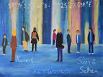 Vernissage - Acryl 80 x 60 = € 150