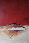 Roter Himmel 1 - Acryl 60 x 80 = 130
