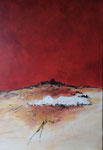 Roter Himmel 1 - Acryl 60 x 80 = 130