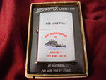 RIVER ASSAULT DIVISION 151 MONITOR-6 VIETNAM 68-70 "BOB LONGWELL" VIETNAM WAR  DATED 1970 (This Zippo has been returned to the Dan Longwell Family)