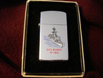 USS BLAKLEY FF-1072 (SLIM) CIRCA 1982