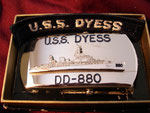 USS DYESS DD-880 (BOBO LIGHTER) VIETNAM ERA CIRCA 1960's