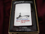 USS NEW ORLEANS LPH-11 (RECOVERY SHIP) SKYLAB II VIETNAM ERA CIRCA 1973