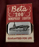 USS WASP CVA-18 ( IN BETO BOX)  200 WINDPROOF LIGHTER  VIETNAM ERA CIRCA 1960's