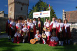 Die "Hessische Hofkapelle" beim Burgfest Frankenstein am 18.8.2012