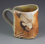 Silver Araucana Mug by Catherine Stasevich