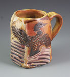 Loon with Wild Rice Mug by Catherine Stasevich