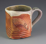 Silver Araucana Mug by Catherine Stasevich