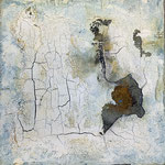 Marmormehl-Sumpfkalk auf Leinwand 30 x 30 cm