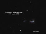 Orionnebel  14 November 2022 4 Uhr.