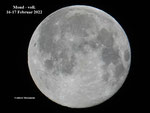 Mond - voll. 16-17 Februar 2022