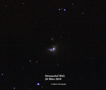 Orionnebel M42 20 März 2018