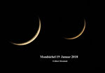Mondsichel 19 Januar 2018
