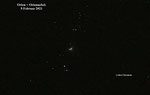 Orion + Orionnebel. 5 Februar 2021