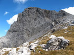 Blick zur Westwand des Ebensteins (nicht ganz so mächtig)