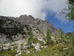 Anstieg zum Sattel