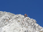3. Sl, auf einer Gratrippe