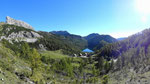 Blick zum Steirersee, ganz links der Sturzhahn