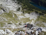 Ende 4. Sl, wieder etwas schrofiger