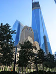 der neue "Freedom Tower" auf "Ground Zero"