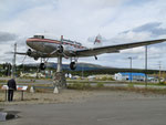 Whitehorse Airport - Immer die Nase im Wind - the world's biggest weather vane