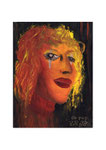 008 - 1978 - De Pop (1978) schilderstuk op 450 grams Ivoorkarton - H 29,7 x B 21,0 CM - olieverf