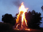 Sonnwendfeuer des Alpenvereins