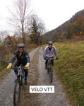 VELO VTT. Ce n'est pas l'activité principale du club mais nous aimons sortir en VTT ou faire des randos VTT en fin de saison , voir hiver jusqu'en décembre.