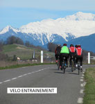 VELO ENTRAINEMENT. Tous les samedis (sauf hiver et juillet aout) des sorties de 2h30 à 4h sont programmées. L'objectif est de se retrouver et de s'entrainer au moins une fois par semaine pour les grandes sorties et les séjours