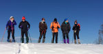 janvier 2023 sortie raquette. 10 personnes ont apprécié cette sortie facile du coté du col de Champ-Laurent et ce jour là au soleil