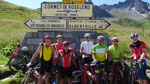 5 Aout 2020 ascension du Cormet de Roselend par 7 Cyclistes, super météo, super ambiance mais grosse circulation 